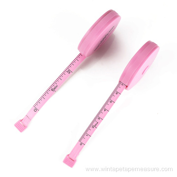 Pink Retractable Sewing Promotion Tape Measure